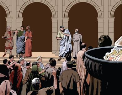 Illustration of Greek history.